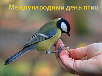 Открытка. Международный день птиц!International Bird Day....