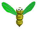 Полосатая пчела