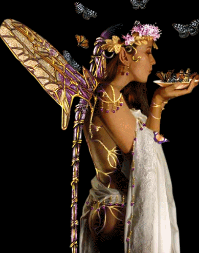 Фея эльфийка повелительница жительниц воздуха - бабочек