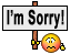 Я сожалею!