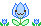 Разговорчивый голубой цветок