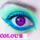 Яркие тени я фиолетовый зрачок (colour)
