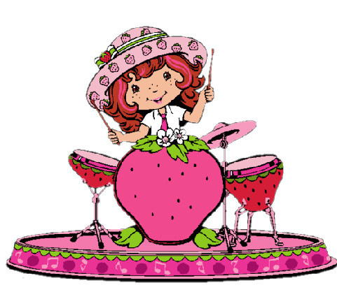 Веснушчатая барабанщица в панамке с ягодками вдохновенно ...