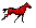 Красная лошадка
