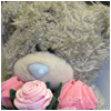 Мишка teddy с розами