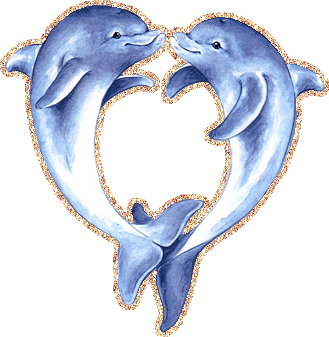 Анимация танцующие дельфины