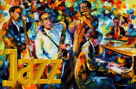 Открытка День джаза.Осенний джаз