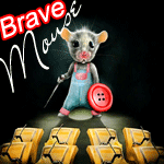 Храбрый мышонок (brave mouse)