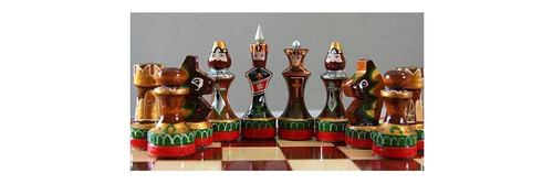 Международный день шахмат. Шахматы деревянные в народном ...