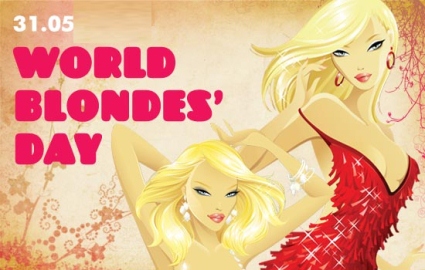 Всемирный день блондинок - 31 Мая!
