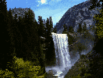 Молодой водопад