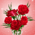 Букет красивых красных роз