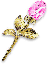 Прекрасная Роза (золото, камень)