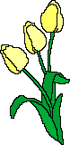 Три мигающие тюльпана