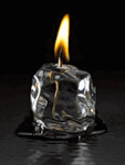 Ледяная свеча