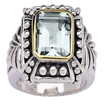 Серебрянное кольцо с огромным алмазом