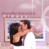 Chandler&monica always.(из сериала друзья)