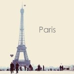 Эйфелева башня в paris