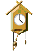 Анимация часы с маятником. Анимированные часы с кукушкой. Часы с кукушкой анимация. Часы с маятником gif.