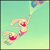 Зайци летят на шариках