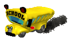  <b>Едет</b> автобус  гифка анимация