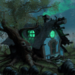 Страшный дом под деревом