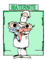 Доктор с новорожденными