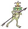 Царевна лягушка со стрелой