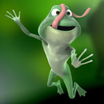 Лягушонок с длинным языком