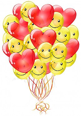 Воздушные шары вместо благодарности
