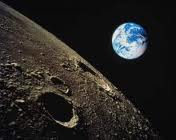 Вид с луны на Землю