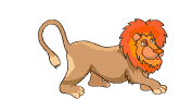 Лев с рыжей гривой