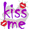  Поцелуй <b>меня</b>! Поцелуи  гифка анимация