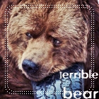 Медведь обнял шину (terrible bear)