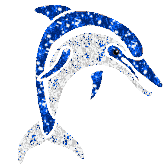  Дельфинчик  гифка анимация