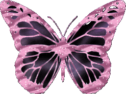 Бабочка розовая