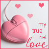 Мышка в виде сердечка (my true net love)