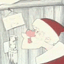  <b>Дед</b> мороз ругается,стоя у двери дома (<b>дед</b> мороз и лето)  гифка анимация