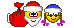  <b>Дед</b> Мороз и Снегурочка. Маленькое изображение  гифка анимация