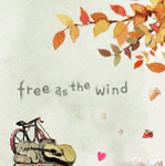 Осень, велосипед, гитара. Free as the wind