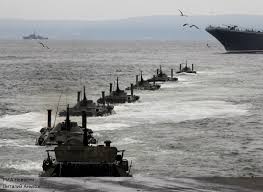  Тихоокеанский флот отрабатывает оборону в Охотском и <b>Япон</b>...  гифка анимация