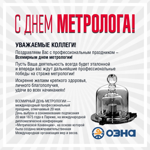 Открытки. С днем метролога! 20 мая. Поздравление